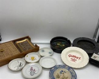 Small Porcelain Glass Trays