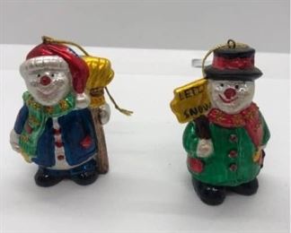 Two Christmas Ornaments