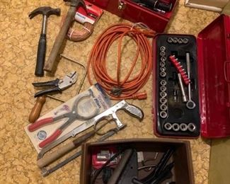 Tool Box with Tools