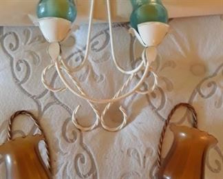 Two Wall Sconces