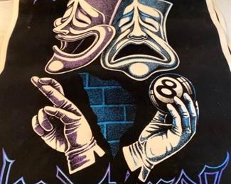 Two Vintage Black Light Posters