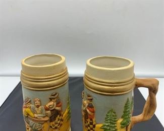 Vintage Beer Steins