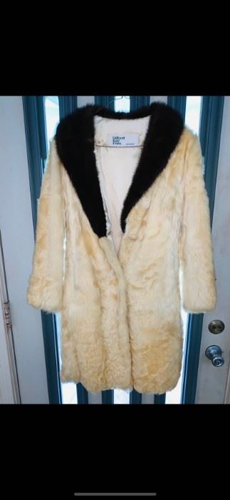 Vintage Gilbert Kay Furs Womens Coat