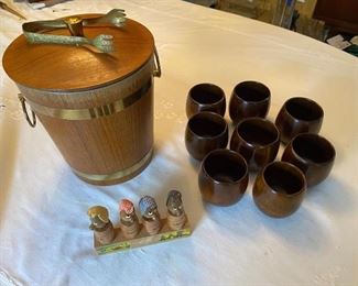 Vintage Wooden Bar Ware