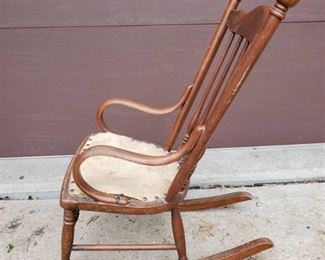 Antique Childrens Rocking Chair - All Original Conditon