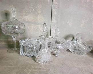 Lot of Devine Quality Crystal Pieces