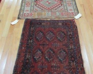 Antique And Finely Hand Woven Area Carpets