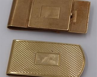 GOLD kt Gold Money Clips