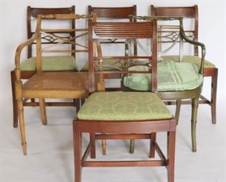 Grouping Of Regency Chairs