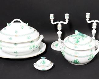 Herend Porcelain Grouping