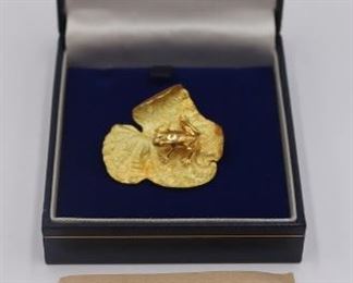 JEWELRY Astwood Dickinson kt Gold Tree Frog