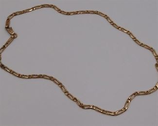 JEWELRY Continental kt Gold Chain Link Necklace