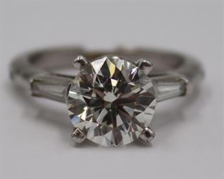 JEWELRY GIA ct RBC Diamond Engagement Ring