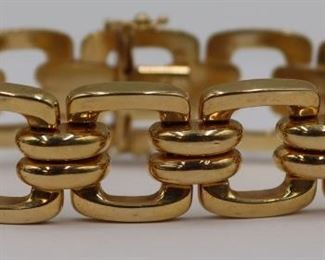 JEWELRY Italian kt Gold Bracelet