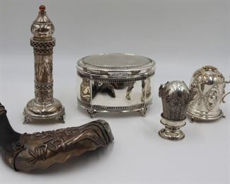 JUDAICA Assorted Grouping of Sterling Judaica