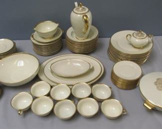 Lot Of Rosenthal Aida Gold Trim Porcelain