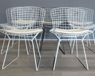 Midcentury Harry Bertoia Wire Chairs