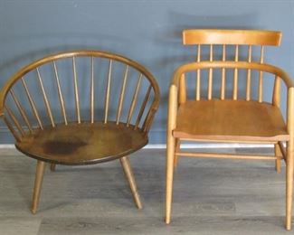 Midcentury Paul Mc Cobb Chair Together With An