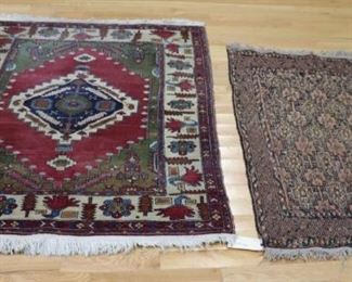 Vintage And Finely Hand Woven Area Carpets