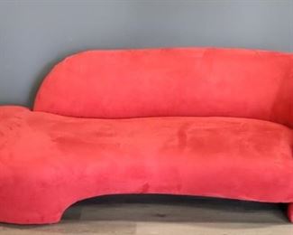 Vintage Upholstered Sofa in The Style Of Kagan