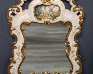 Vintage Venetian Paint and Gilt Decorated