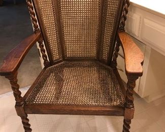 Antique Barley Twist chair