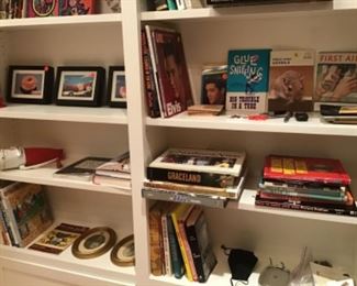 Lots of books, collectables, art and ephemera