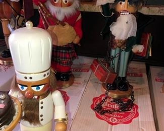Steinbach Nutcrackers - most are signed