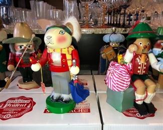 Steinbach Nutcrackers - most are signed