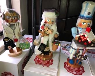 Steinbach Nutcrackers - most are signed