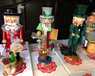 Steinbach Nutcrackers - most are signed