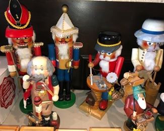 Steinbach Nutcrackers - most are signed