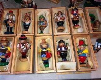 Steinbach Nutcrackers - most are signed