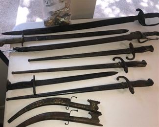 Swords: 1800's to Civil war era