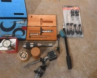 Group Lot Of Tools and Roiling Cabinet