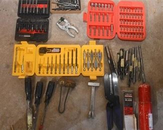 Group Lot Of Tools