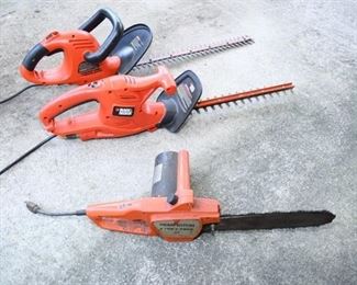 Triple Play With These Hedge Trimmers