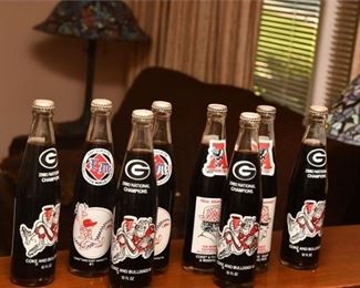 UGA Collectible COCACOLA Bottles