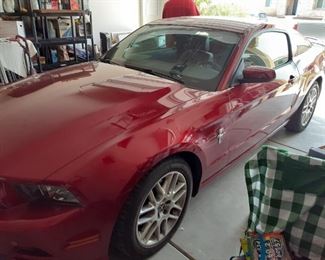 2014 Mustang 6 cylinder with 48,000 miles. Runs great, well maintenanced,  no engine lights, tags good till 2021. 