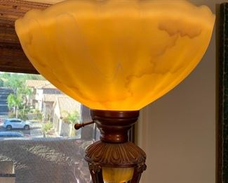 Traditional Style Torchiere Floor Lamp	75in H x 18in Diameter