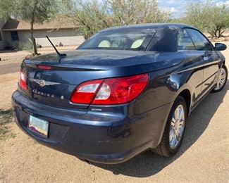 2008 Chrysler Sebring Limited Convertible 