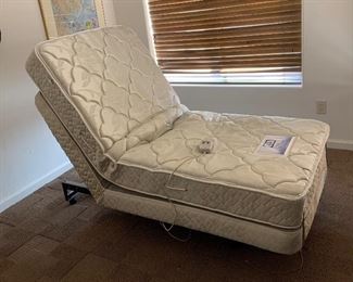 LEX Adjustable Twin Bed	21x38x78in	HxWxD