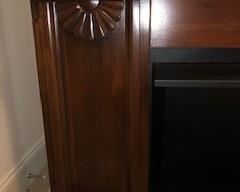 Freestanding Fireplace detail