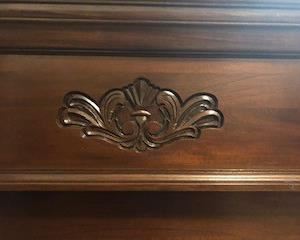 Freestanding Fireplace Detail - Top