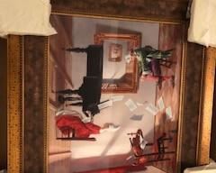 Michael Cheval "Discord of Analogy", 20" x 24" art size, Signed, digital multiple on aluminum through dye sublimation, Professionally framed by Park West Galleries and appraised at $2,375.00 - asking price $1,900.00, 