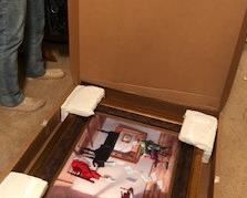 Michael Cheval "Discord of Analogy", 20" x 24" art size, Signed, digital multiple on aluminum through dye sublimation, Professionally framed by Park West Galleries and appraised at $2,375.00 - asking price $1,900.00,