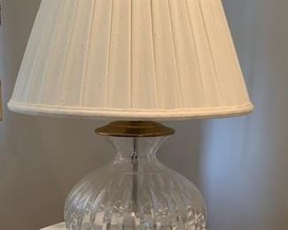 Pair of Waterford Table Lamps