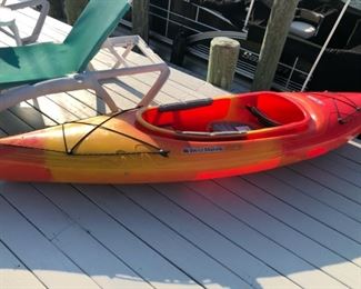 One seater kayak