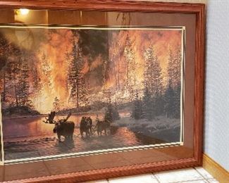 36 x 25 framed print by Jim Tschetter "Legacy"