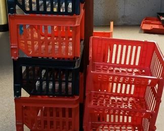 Stacking crates